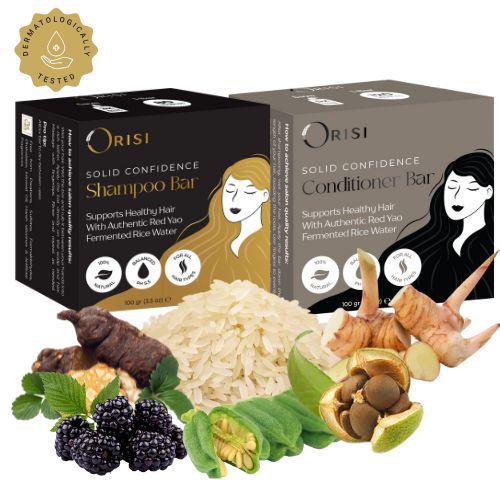 Orisi Therapy Kit: Shampoo and Conditioner for Healthy Hair