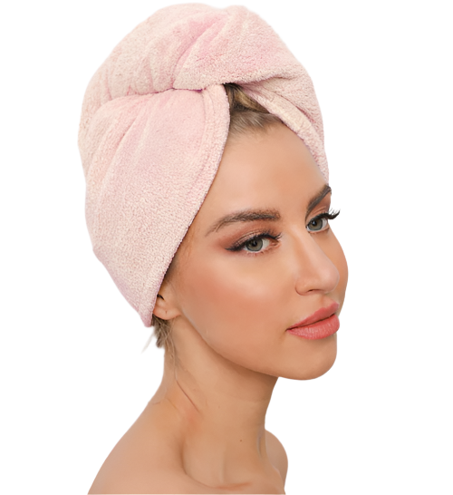 Microfiber hair towel