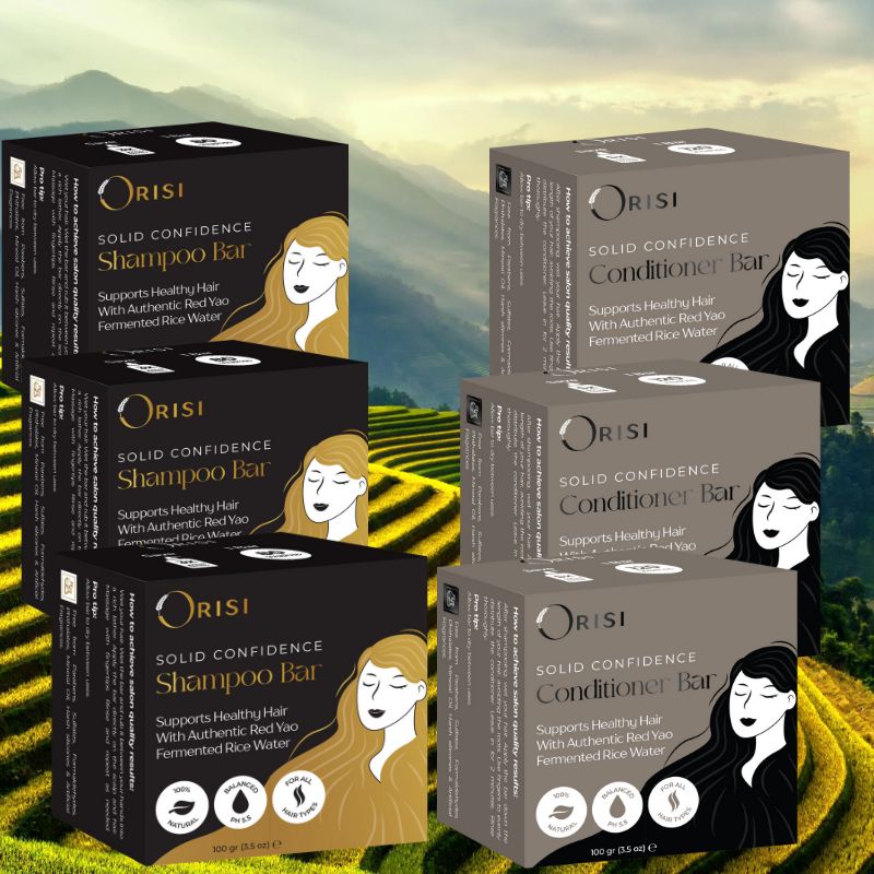 3 x Orisi Sets | Shampoo & Conditioner for healthy hair